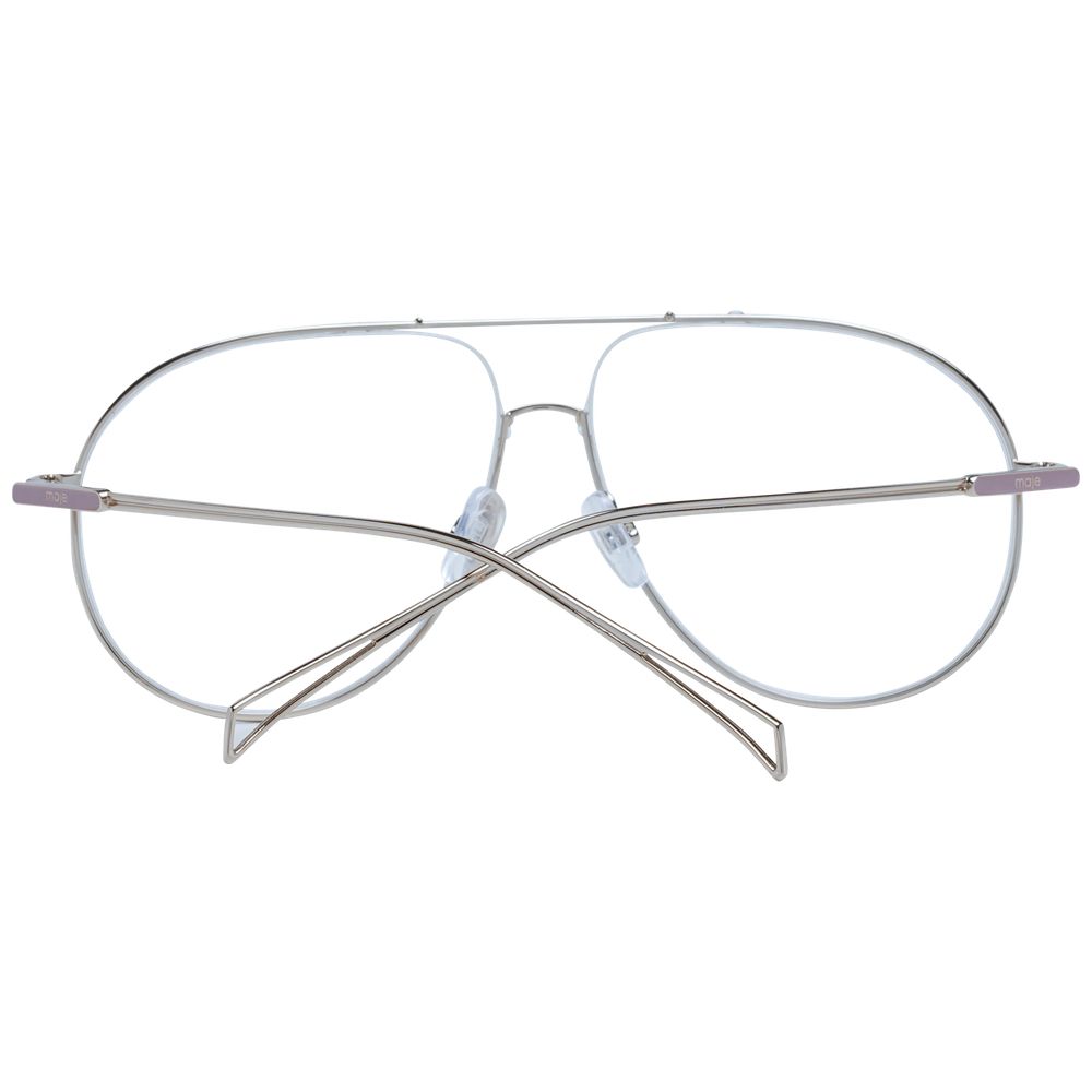 Maje Women’s Optical Frames – Gold Full-Rim Design, 56mm