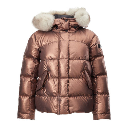  - Pink Polyester Jackets & Coat