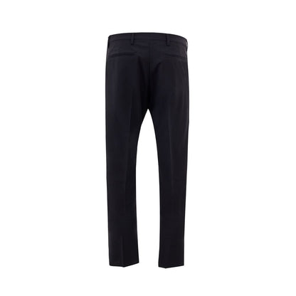  - Black Wool Jeans & Pant