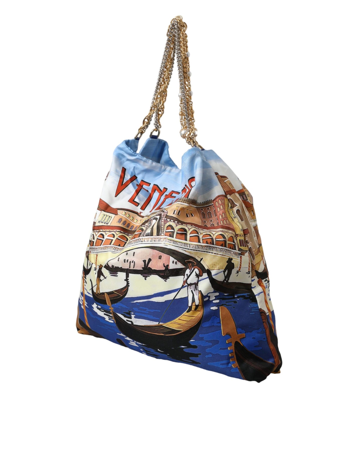 Multicolor Venezia Canvas Women Shopping Tote Bag - The Luxe Alliance