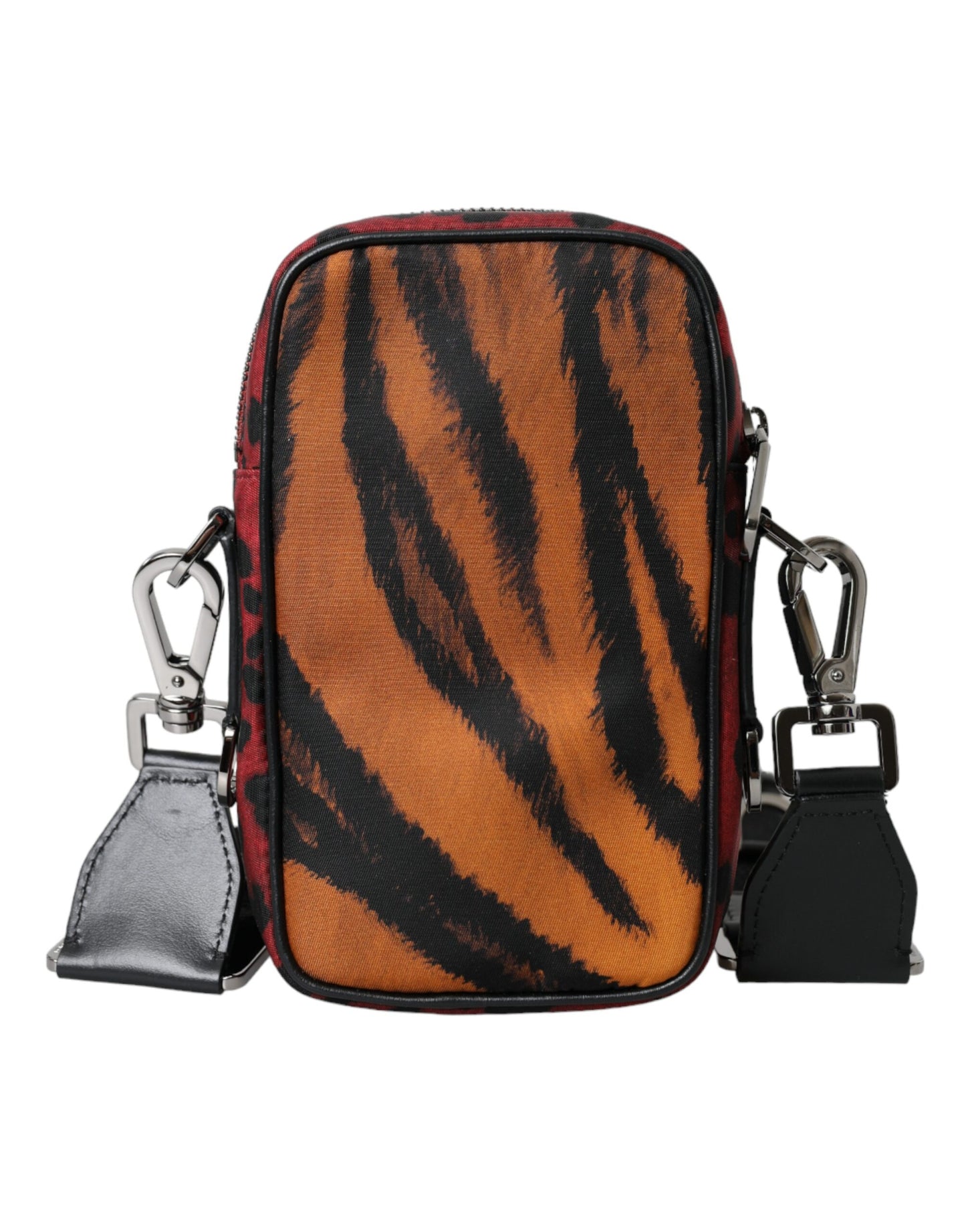 Multicolor Tiger Print Nylon Logo Cross Body Bag - The Luxe Alliance