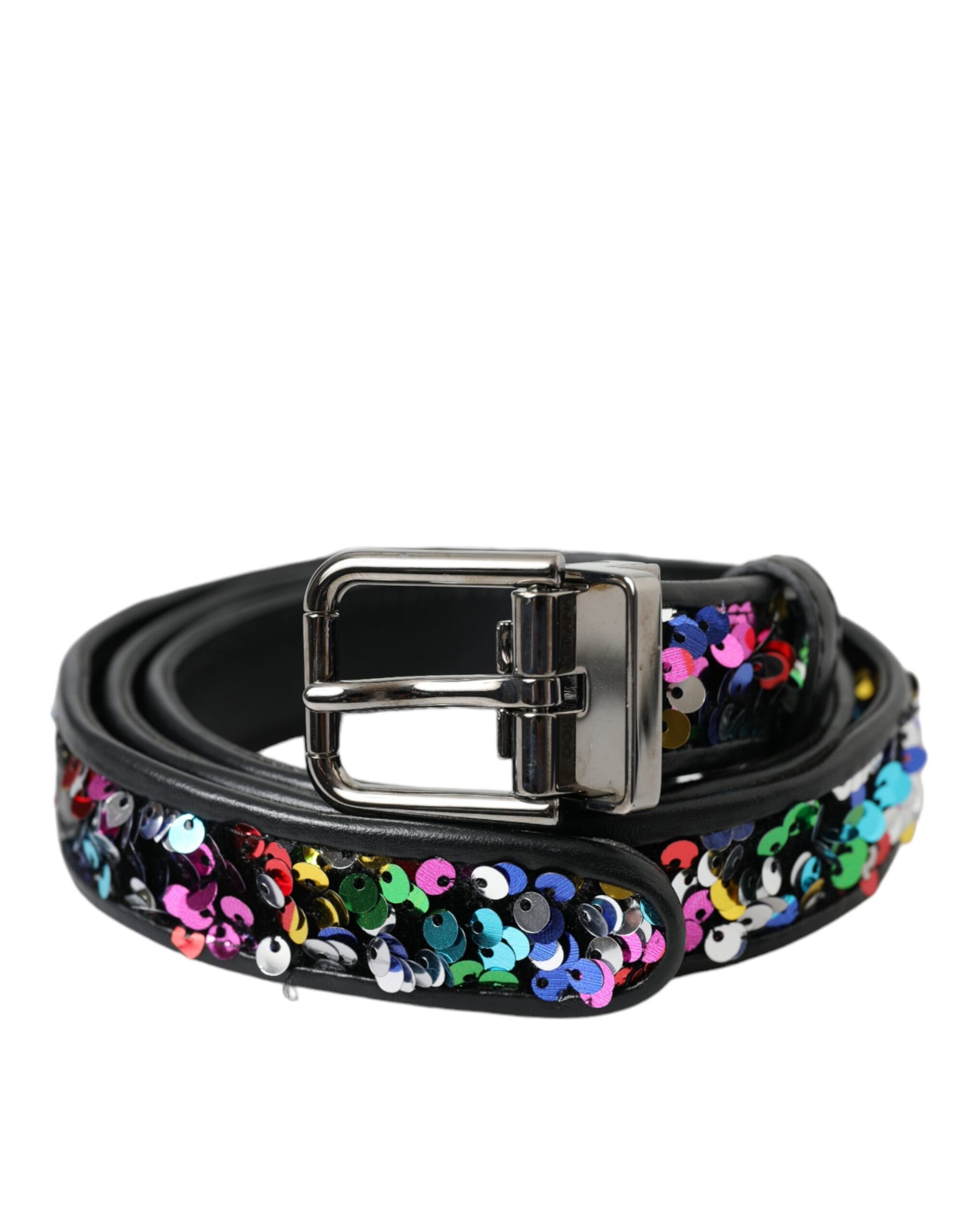 Multicoloured Sequin Belt