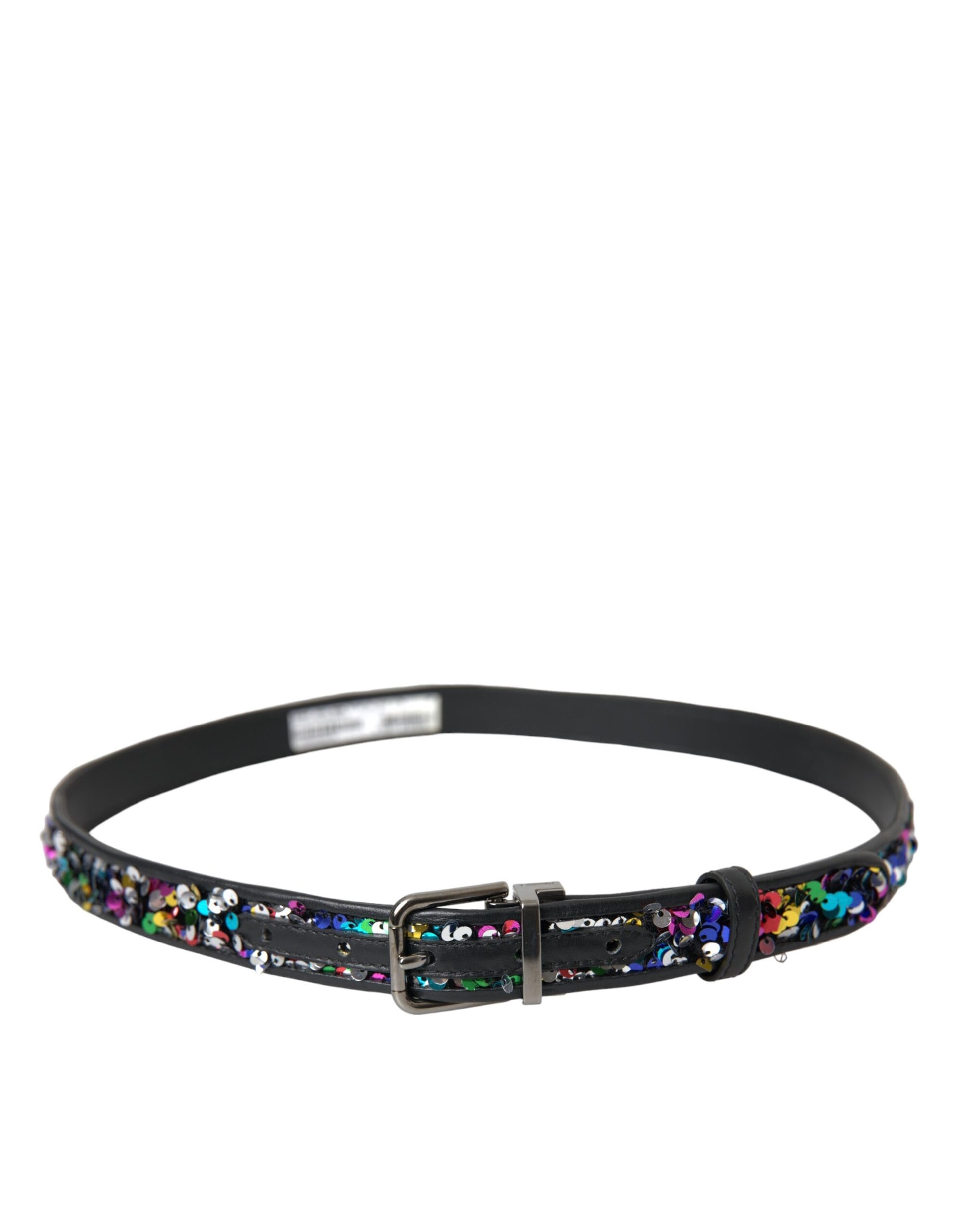 Multicoloured Sequin Belt