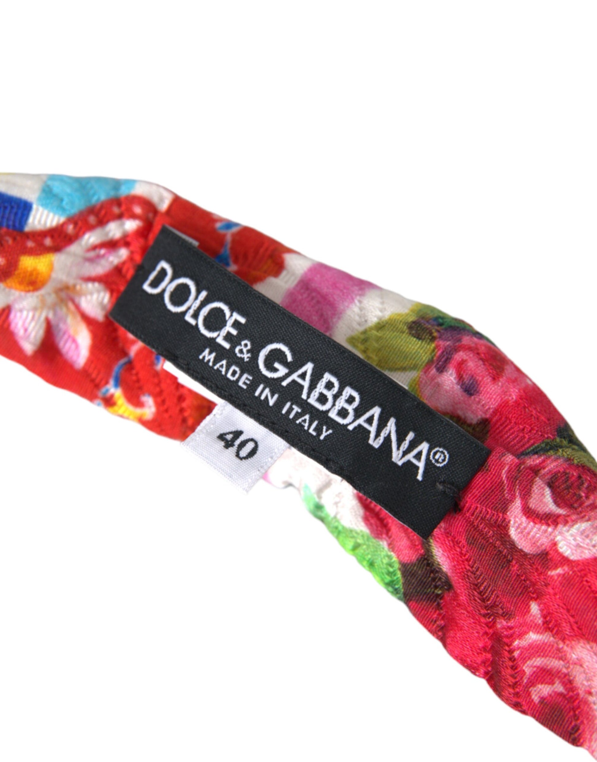 Multicolor Carretto Print Waist Belt