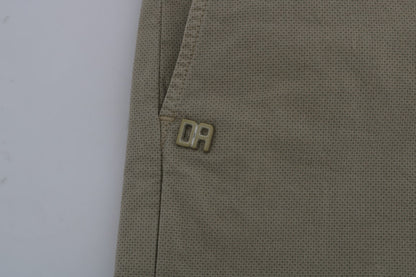 Beige Slim Fit Chinos for Sophisticated Style - The Luxe Alliance