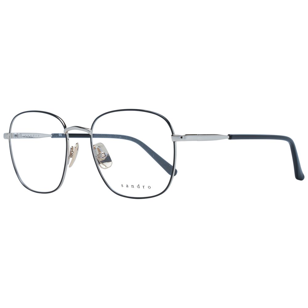 Sandro Black Women’s Optical Frames – Square Full-Rim, 52mm