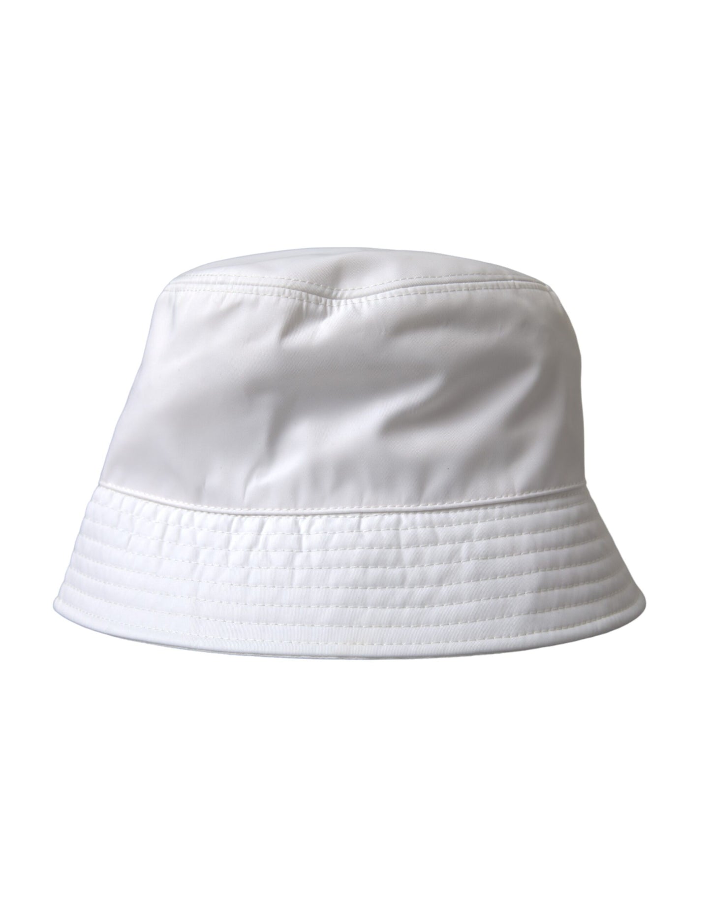  - White Cotton Cap Bucket Capello Hat Men