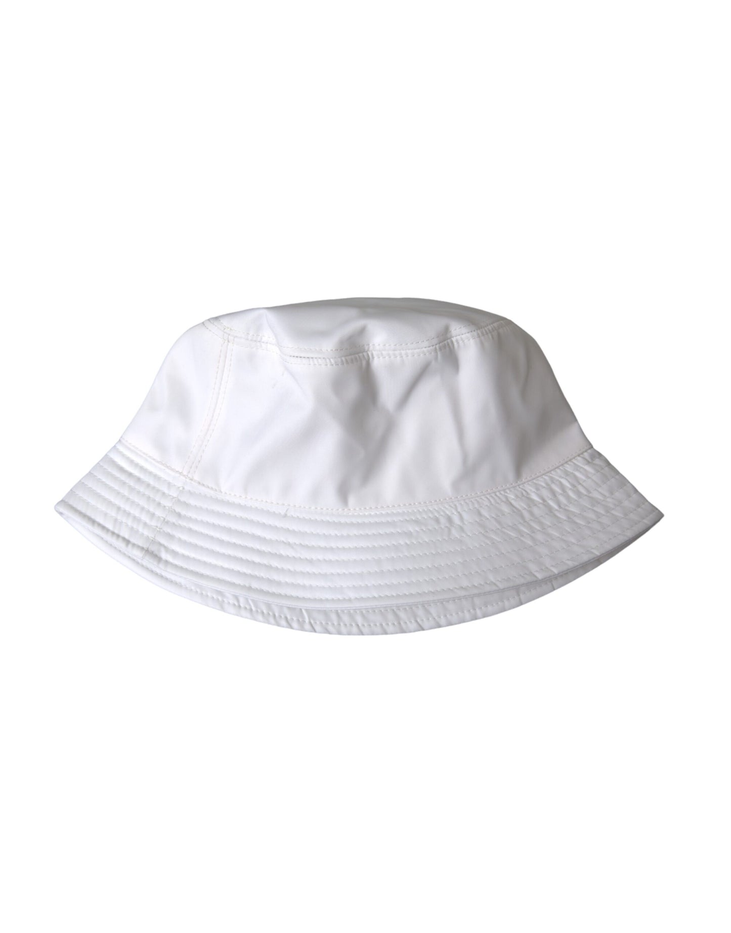  - White Cotton Cap Bucket Capello Hat Men