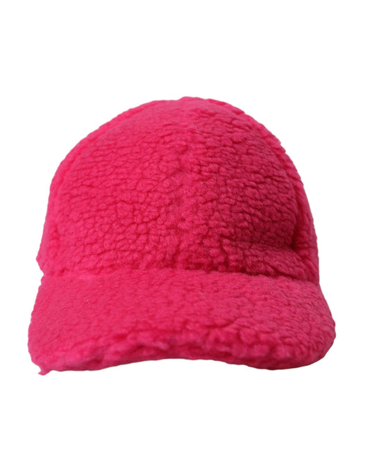  - Pink Fleece Plush Baseball Hat Men