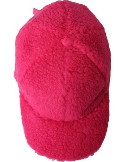  - Pink Fleece Plush Baseball Hat Men