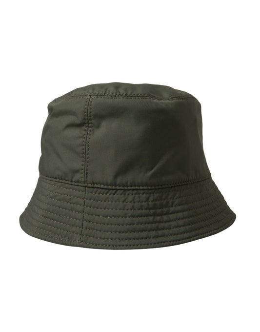  - Army Green Polyester Cap Bucket Hat Men