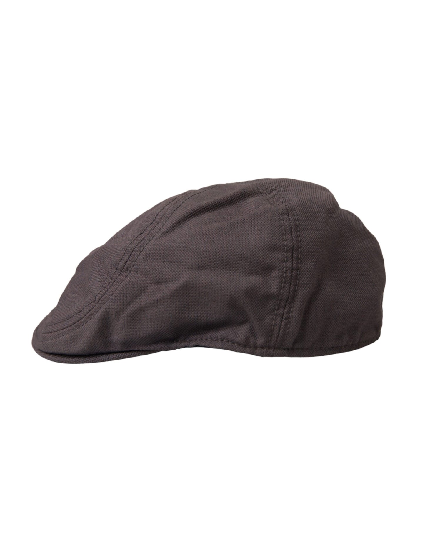  - Brown Nylon Cloth Newsboy Hat Men