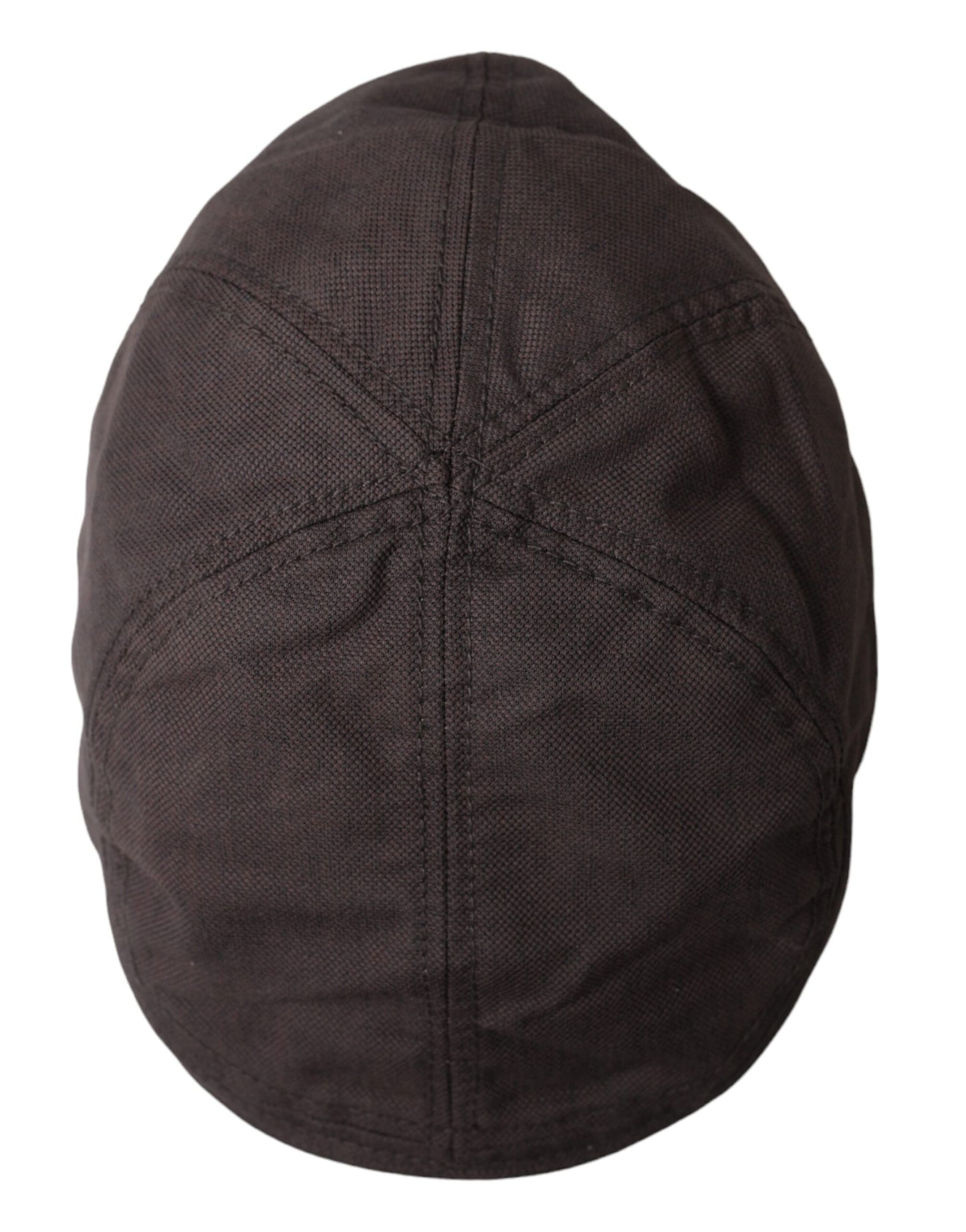  - Brown Nylon Cloth Newsboy Hat Men