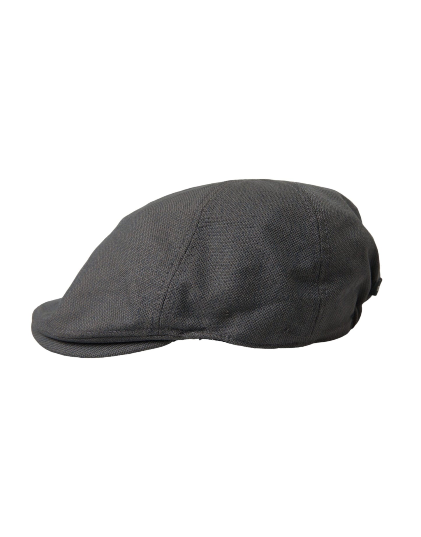  - Dark Gray Nylon Cloth Newsboy Hat Men