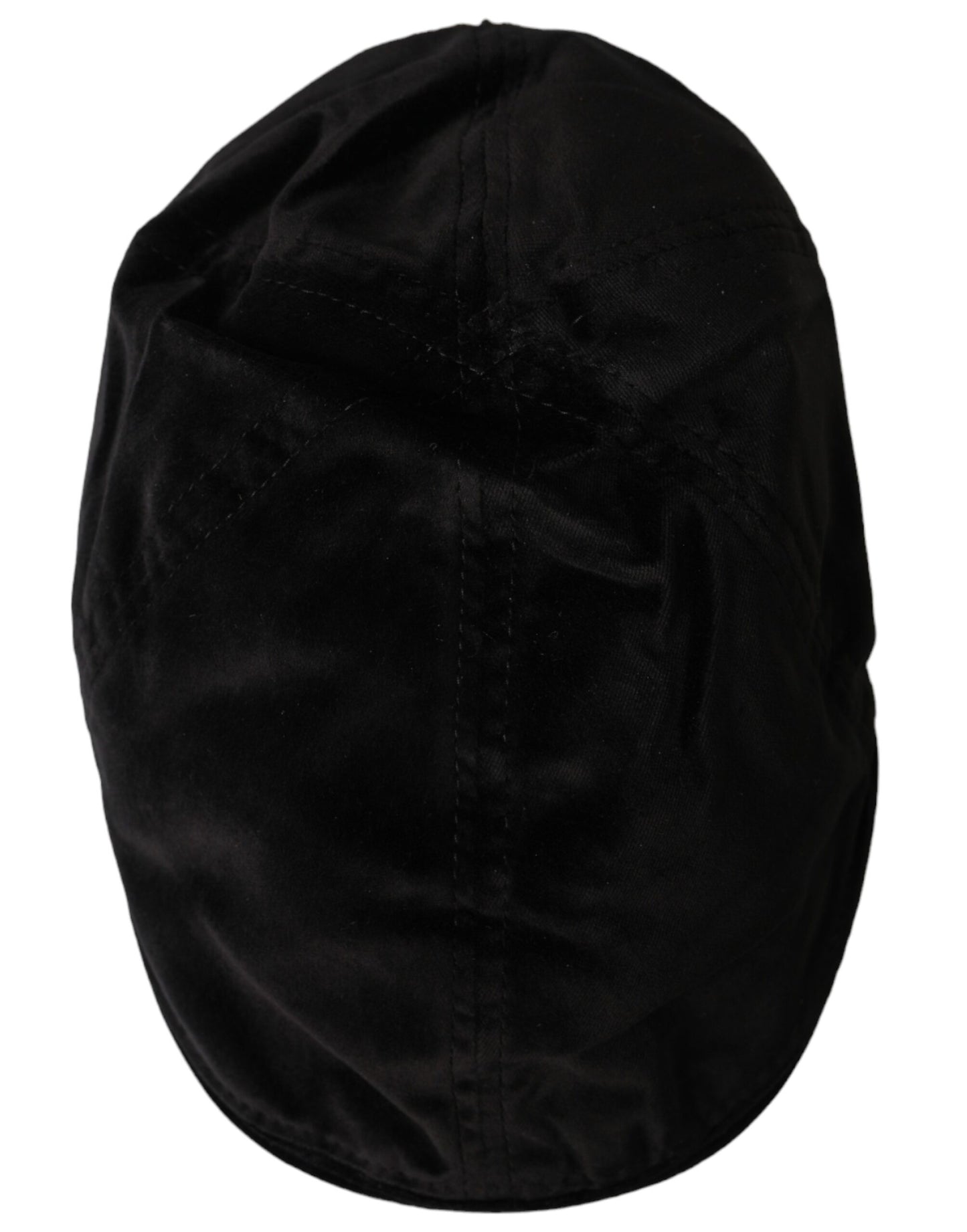  - Black Crown Cotton Newsboy Hat Men