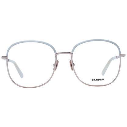 Sandro Women's Optical Glasses – White Square Frame, 53mm