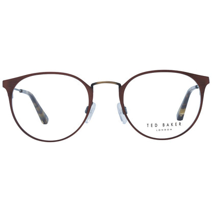Ted Baker Men’s Optical Frames – Brown Round Full-Rim