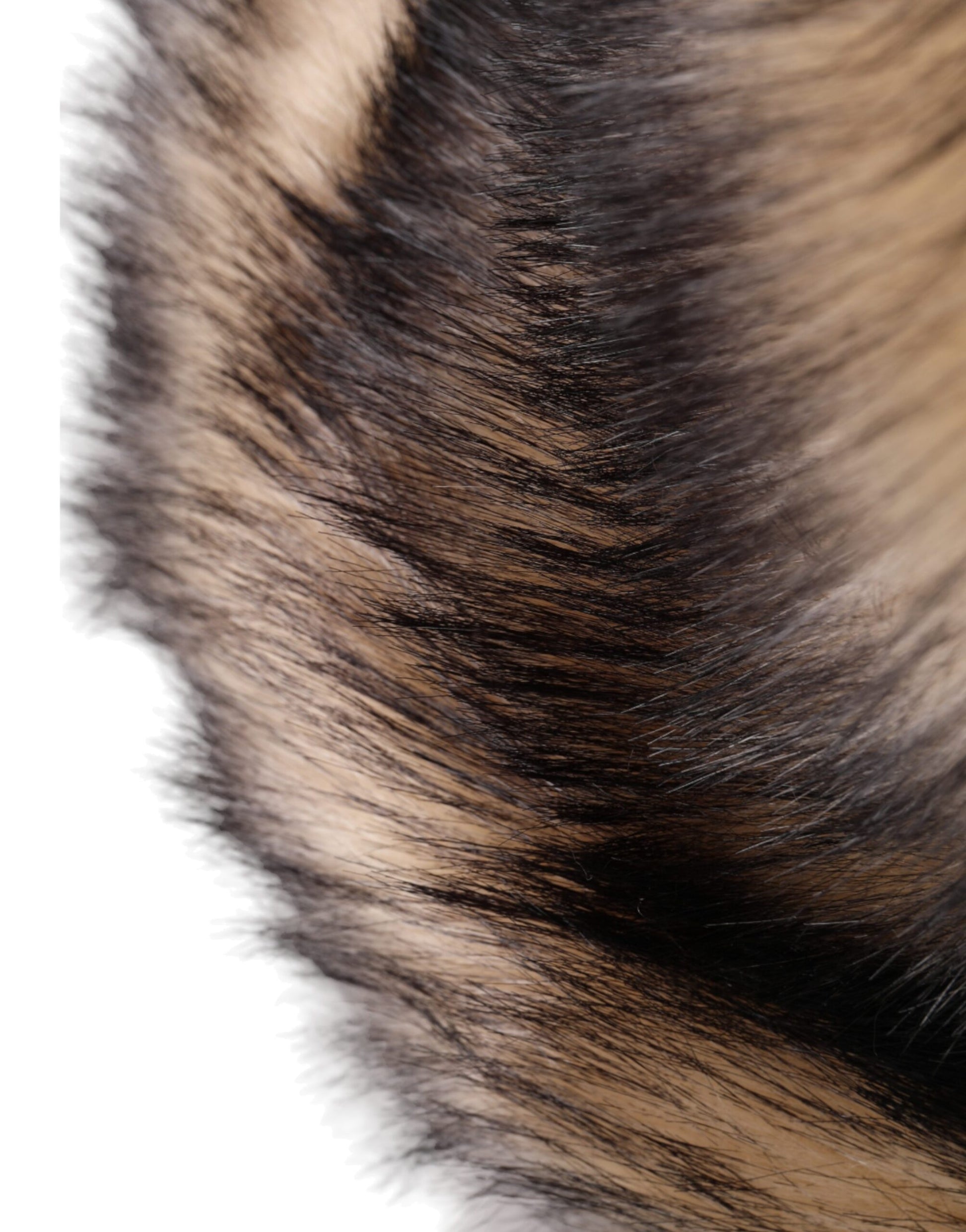 Dolce & Gabbana Brown Faux Fur Fedora Hat