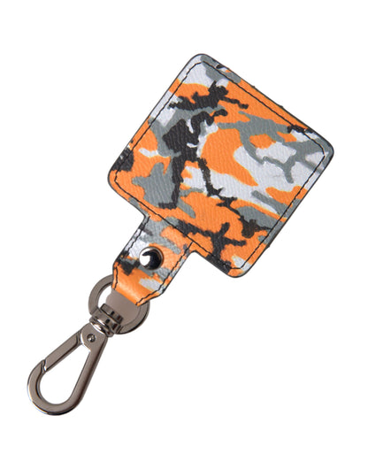  - Multicolor Camouflage Print Leather Metal Airpods Case