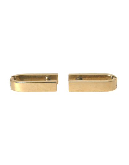 Gold Plated Metal Brass Pin Men Cufflinks - The Luxe Alliance