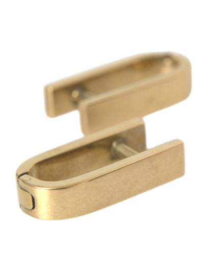 Gold Plated Metal Brass Pin Men Cufflinks - The Luxe Alliance