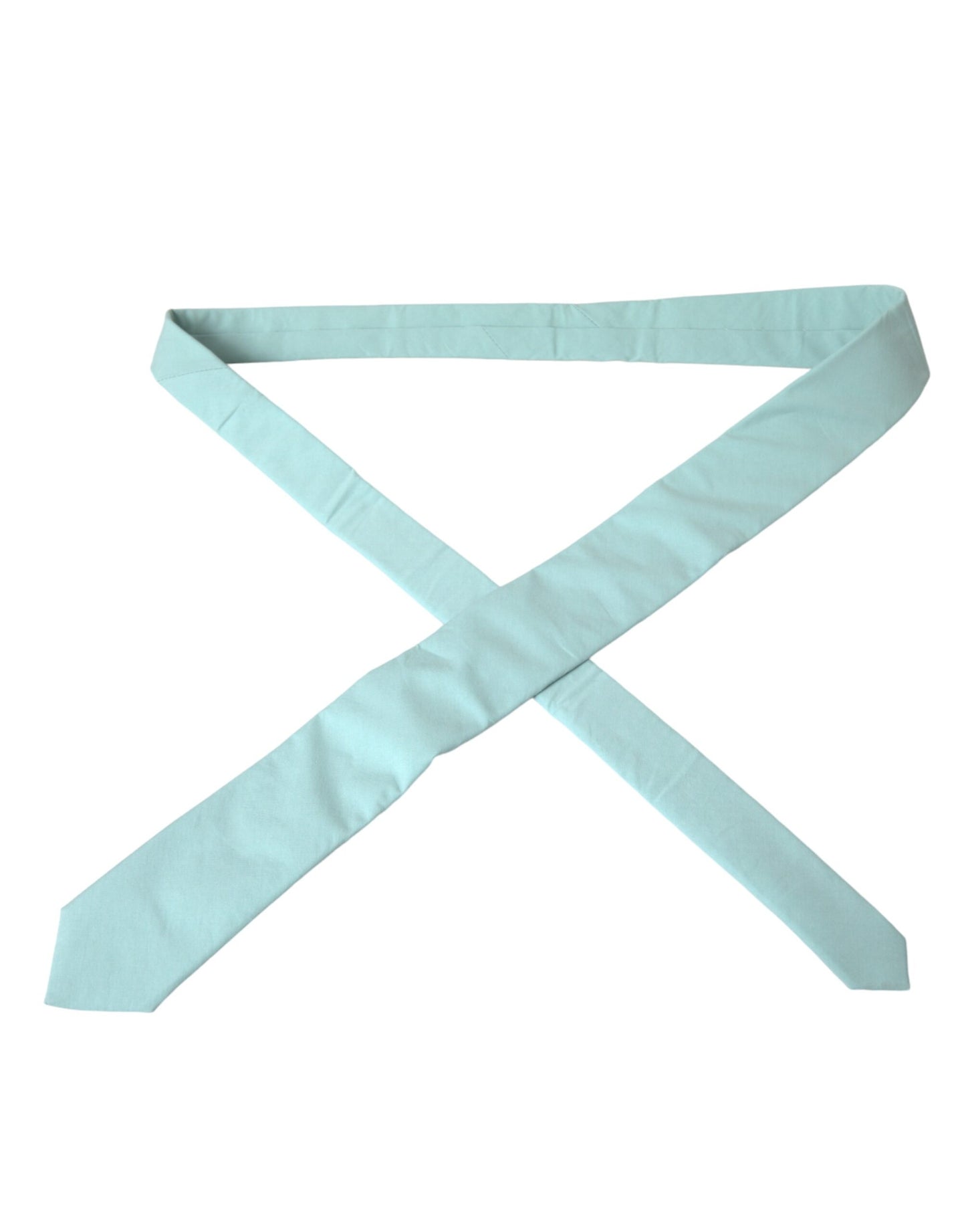  - Mint Green Cotton Adjustable Tie Men