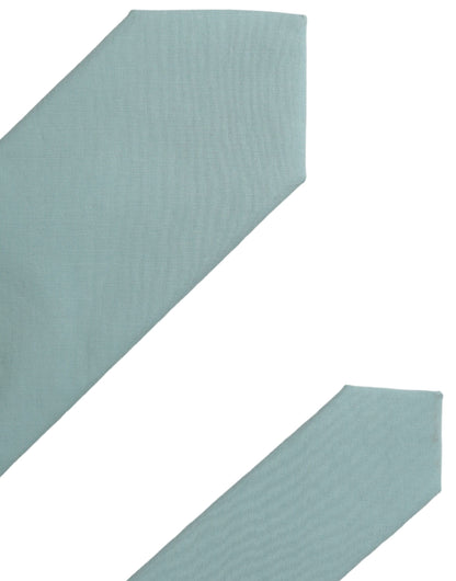  - Mint Green Cotton Adjustable Tie Men