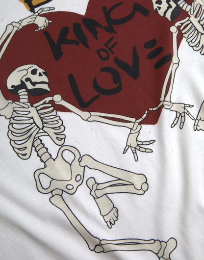 White King Of Love Cotton Men T-shirt - The Luxe Alliance