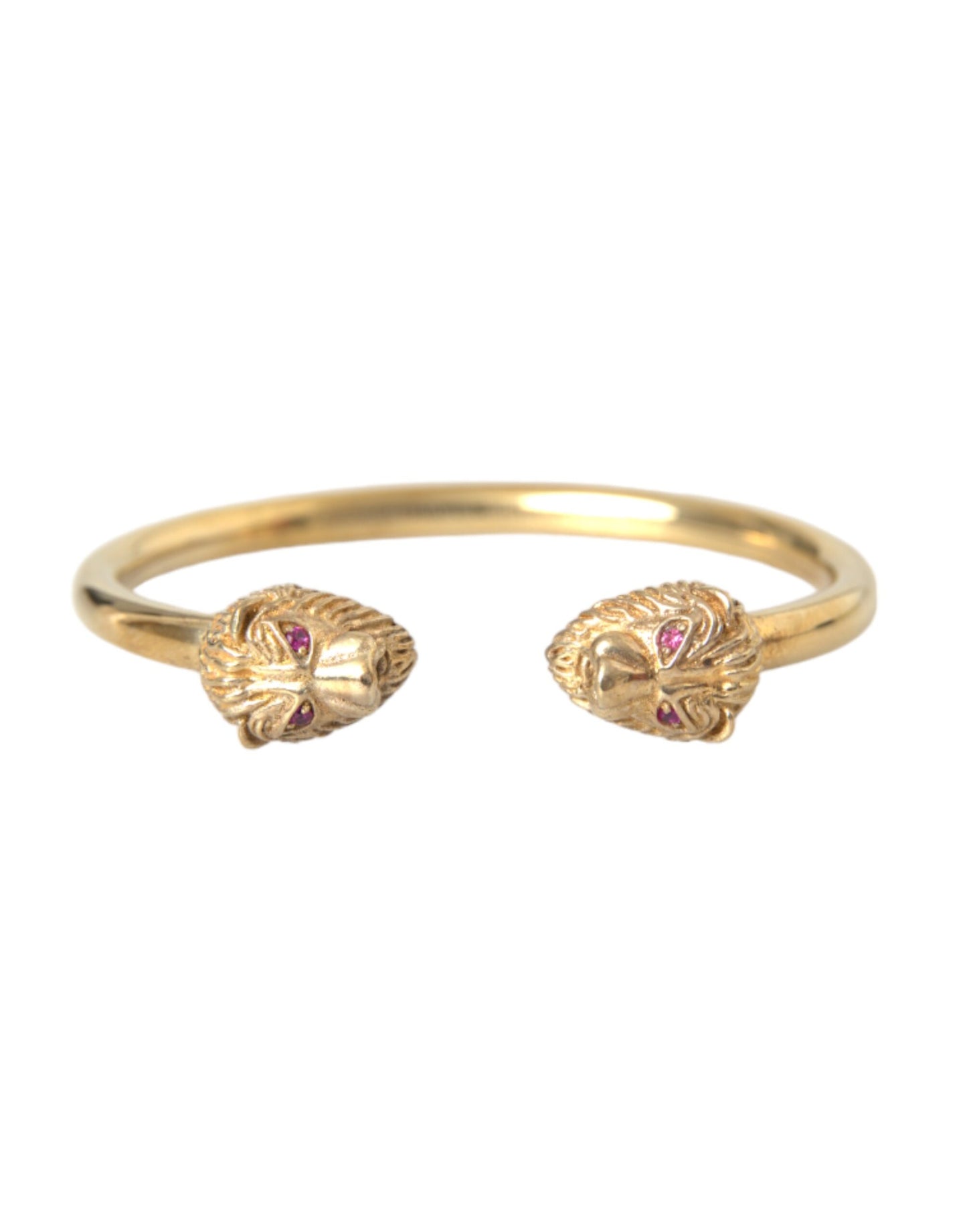 Gold CZ Lion Bangle Bracelet Women - The Luxe Alliance