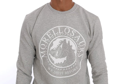  - Chic Morellosaurs Crewneck Cotton Sweater