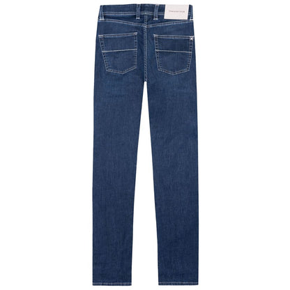  - Blue Cotton Jeans & Pant