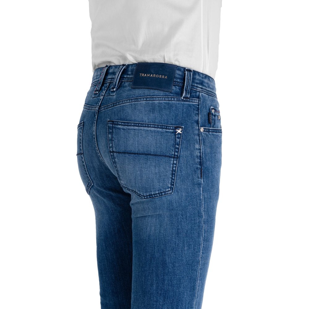  - Blue Cotton Jeans & Pant