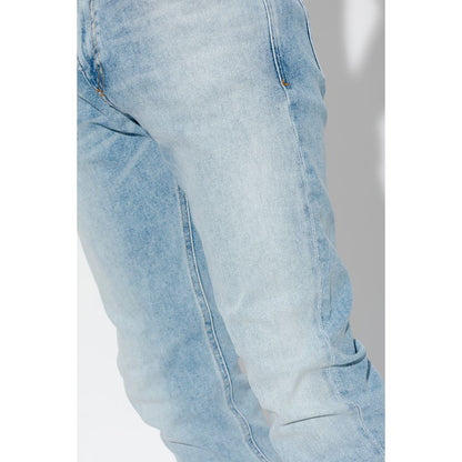  - Light Blue Cotton Jeans & Pant