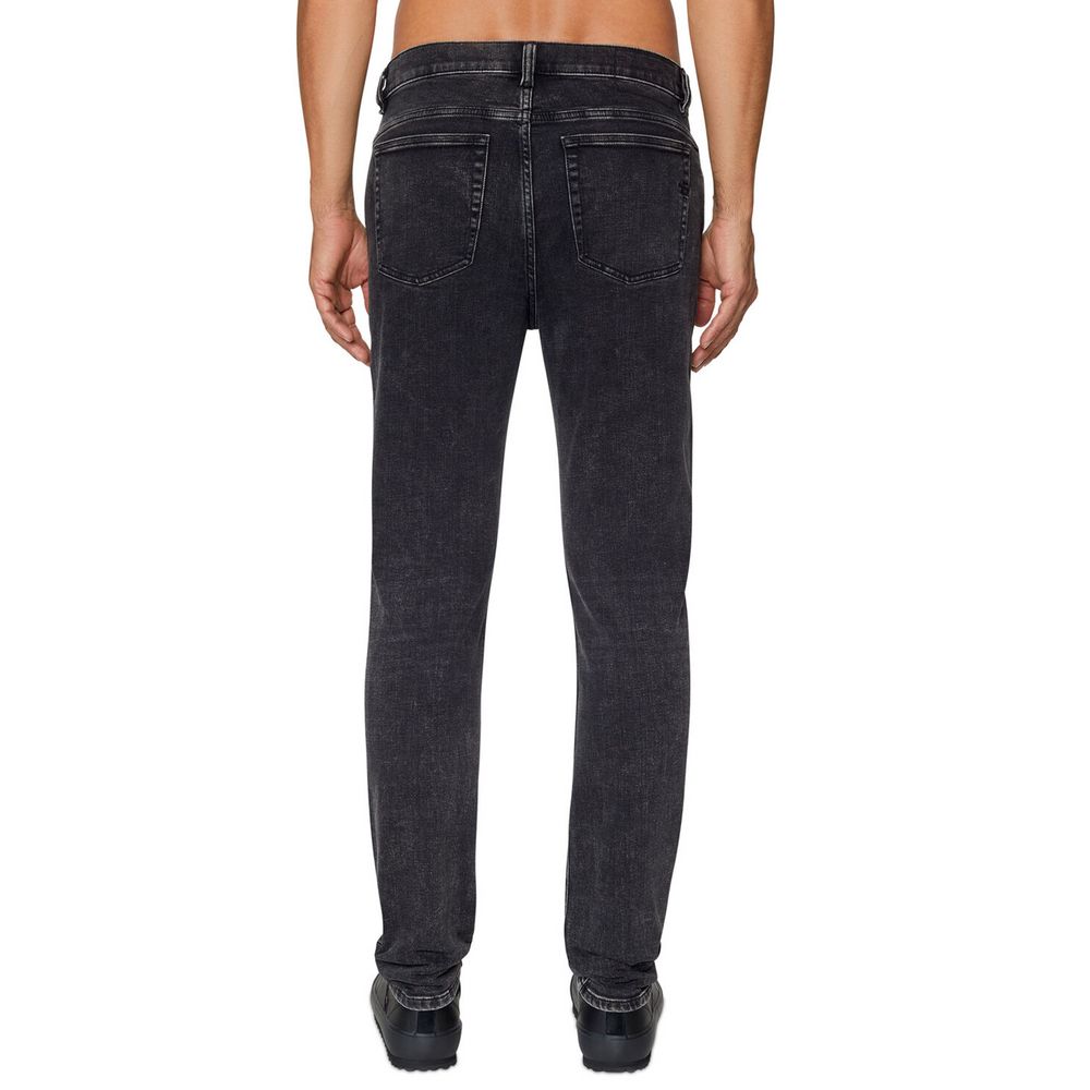  - Black Cotton Jeans & Pant