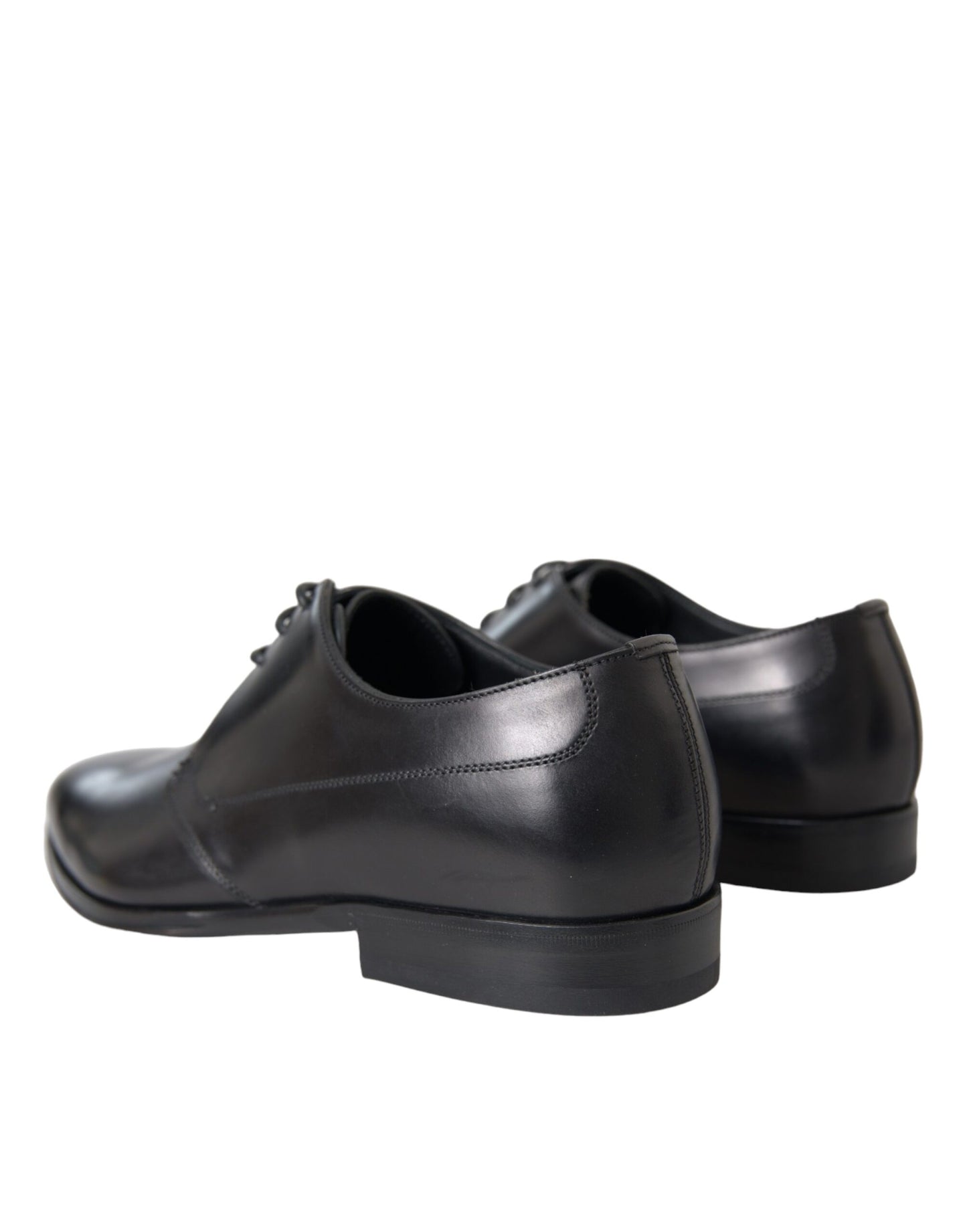  - Black Leather Derby Formal Dress Men Shoes