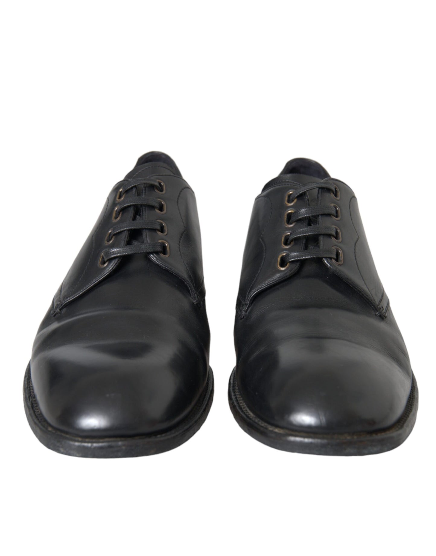  - Black Leather Derby Formal Dress Men Shoes