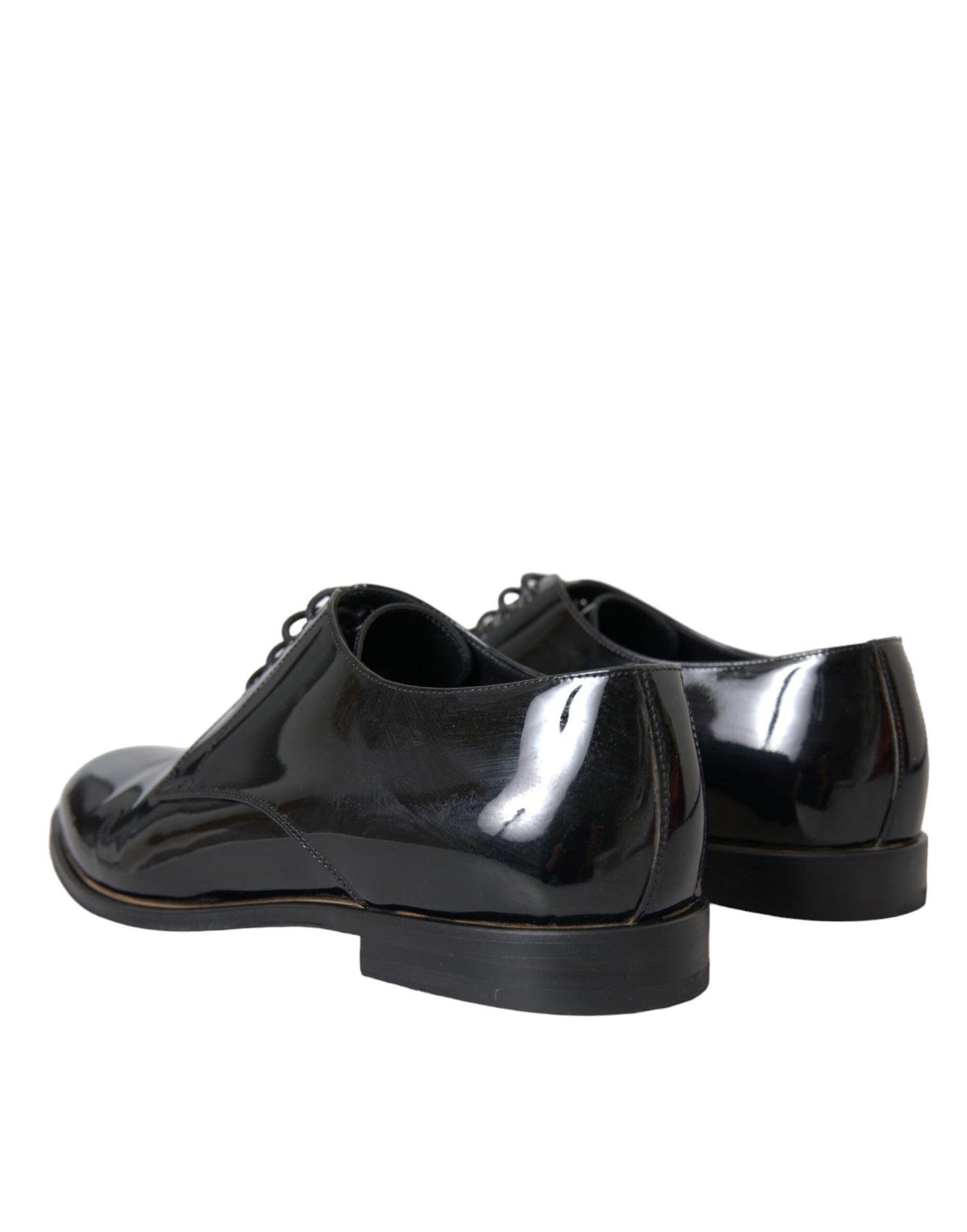  - Black Patent Leather Derby Formal Dress Shoes