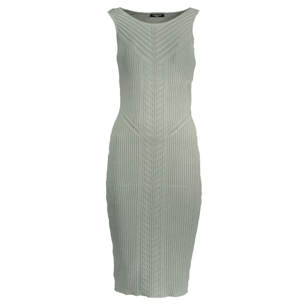 Green Polyester Dress - The Luxe Alliance