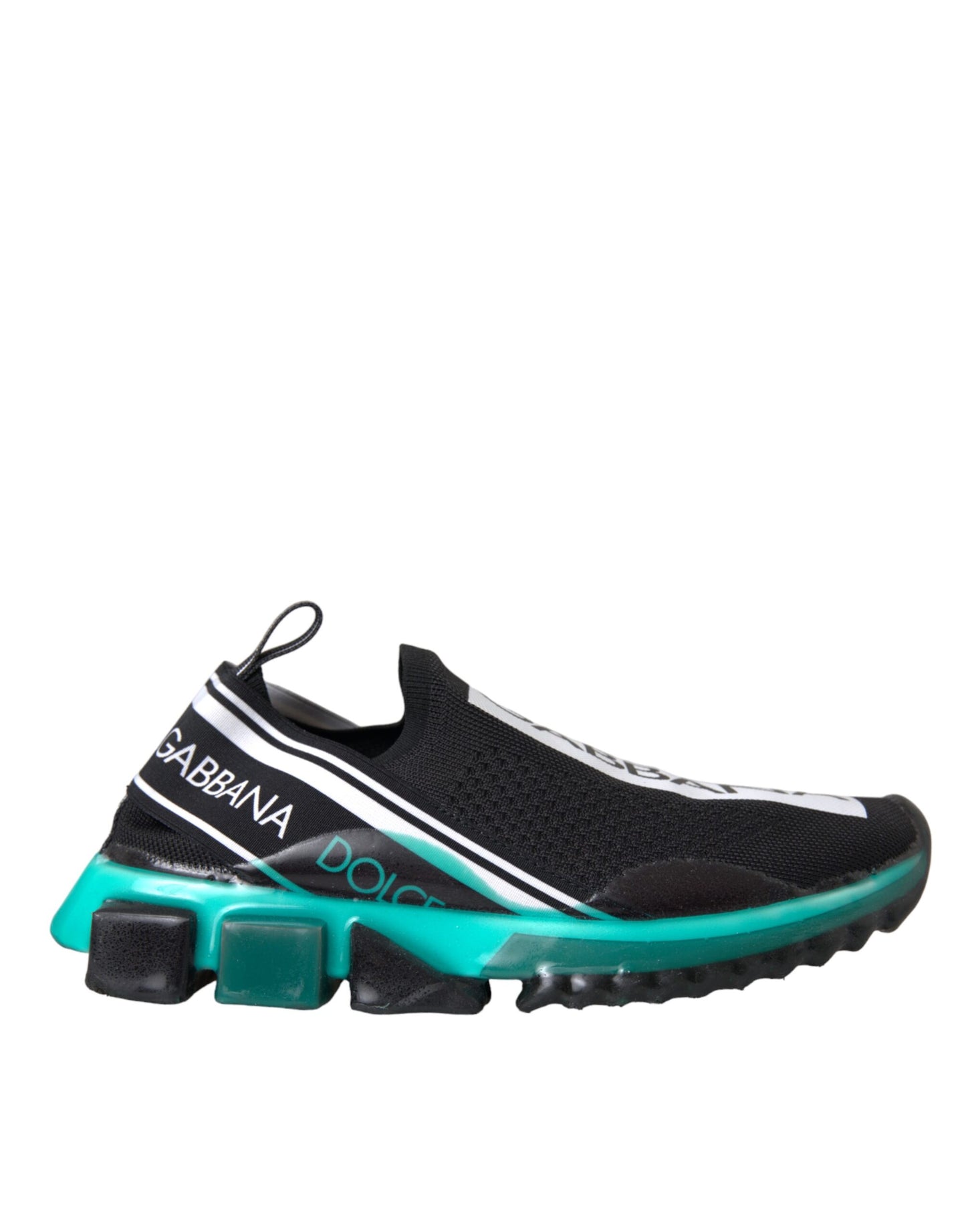  - Black Blue Sorrento Slip On Sneakers