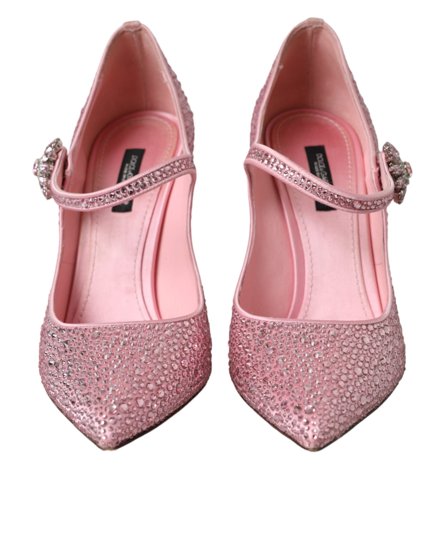  - Pink Strass Crystal Heels Pumps Shoes