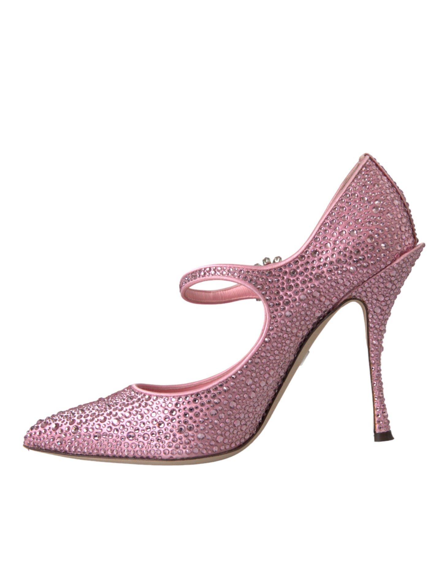  - Pink Strass Crystal Heels Pumps Shoes