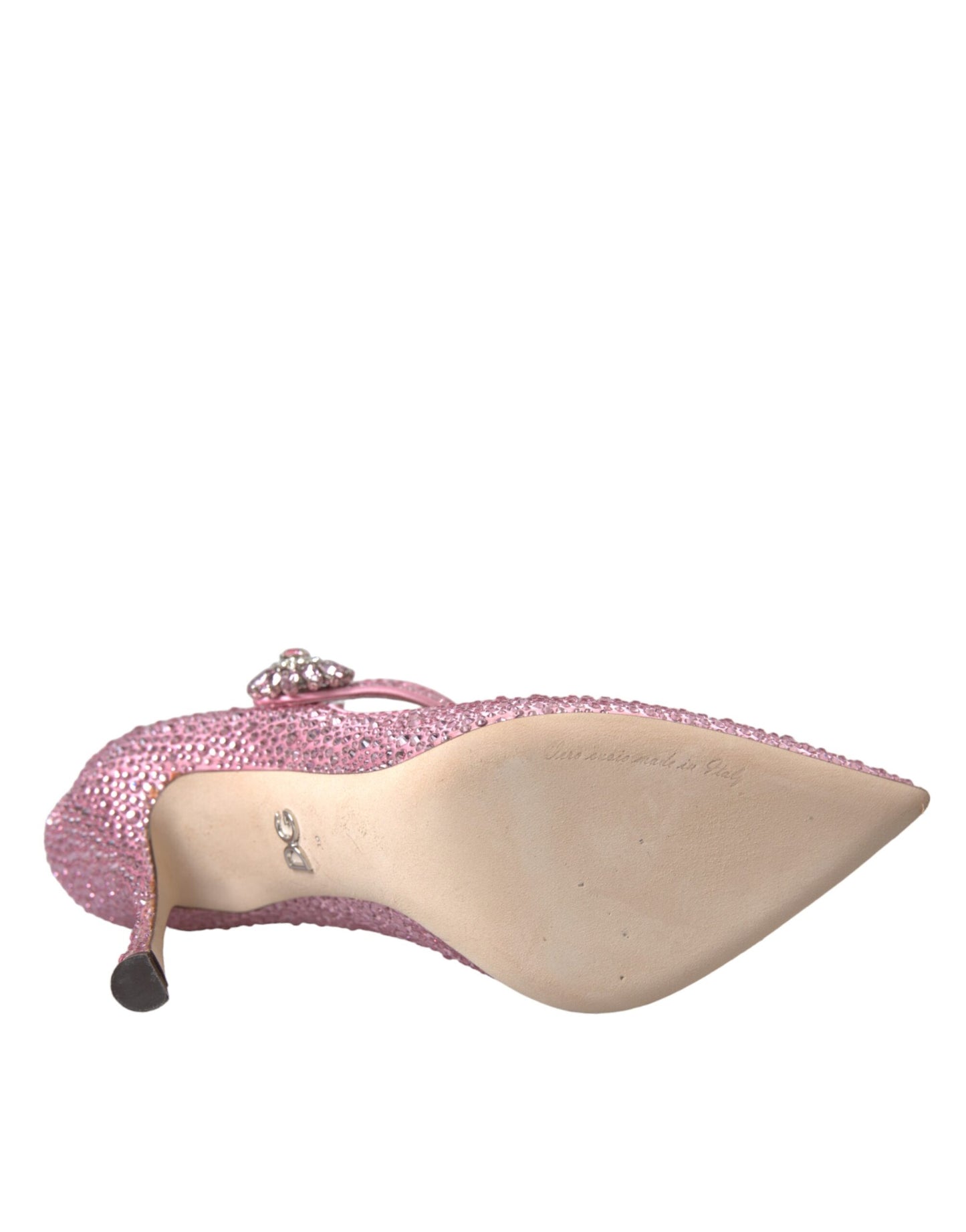  - Pink Strass Crystal Heels Pumps Shoes