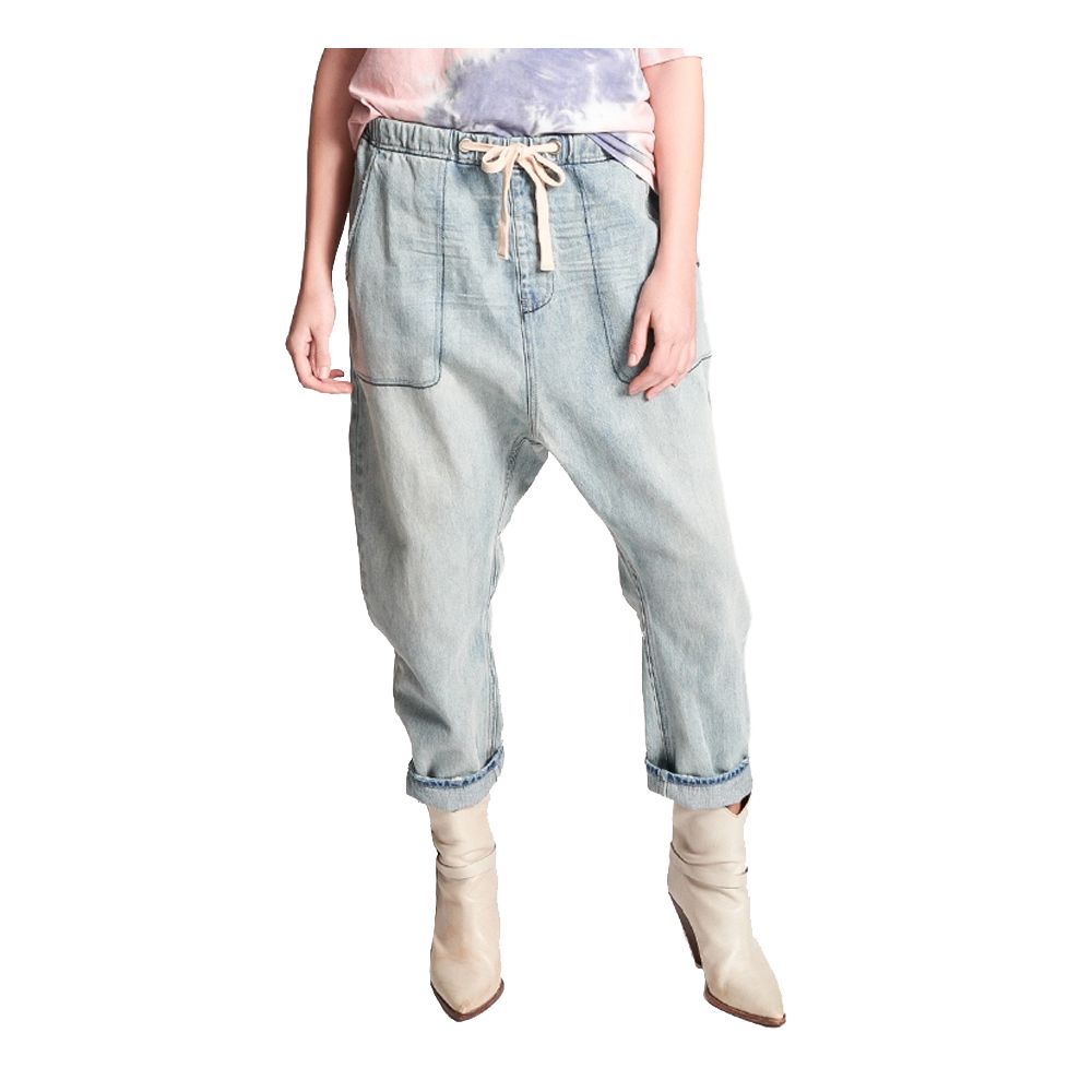  - Blue Cotton Jeans & Pant