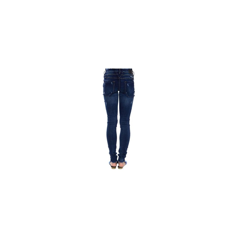  - Blue Cotton Jeans & Pant