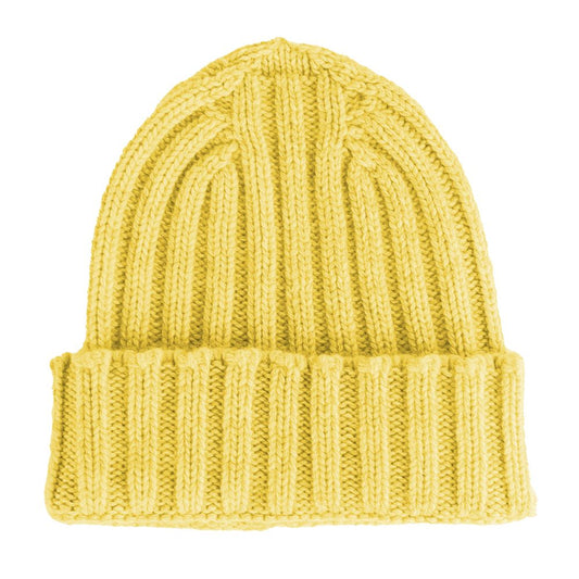 Yellow Cashmere Hats & Cap - The Luxe Alliance