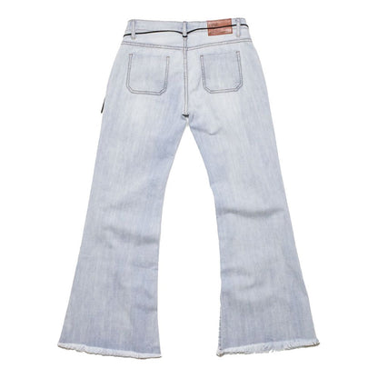  - Light Blue Cotton Jeans & Pant