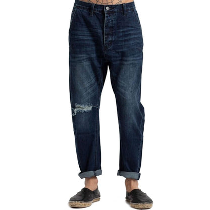  - Blue Cotton Men's Jeans