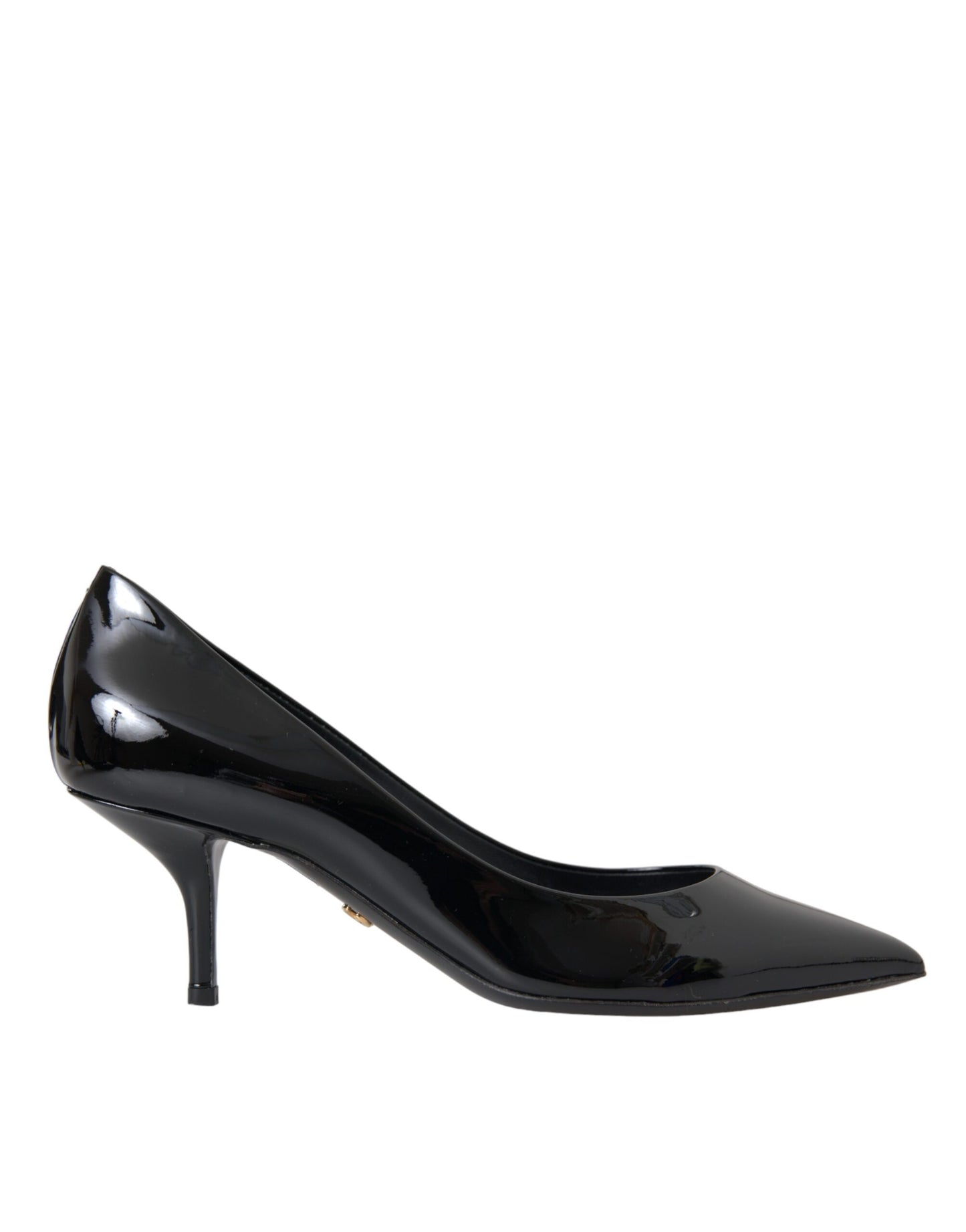  - Black Patent Leather Heels Pumps Shoes