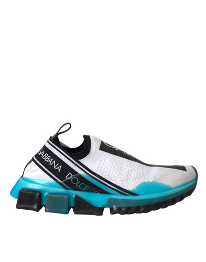  - Black White Blue Slip On Sorrento Sneakers Shoes