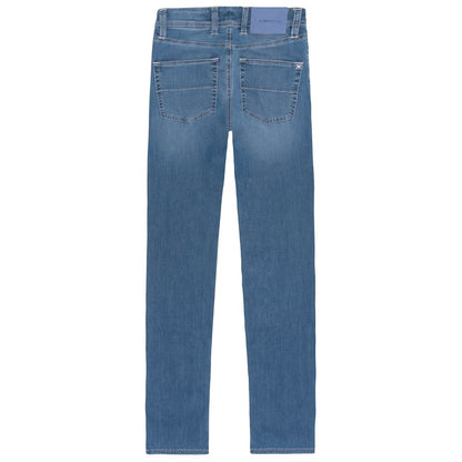  - Light Blue Cotton Jeans & Pant